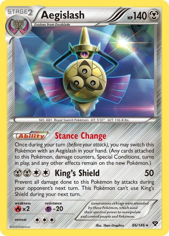 Aegislash (86) - Holo