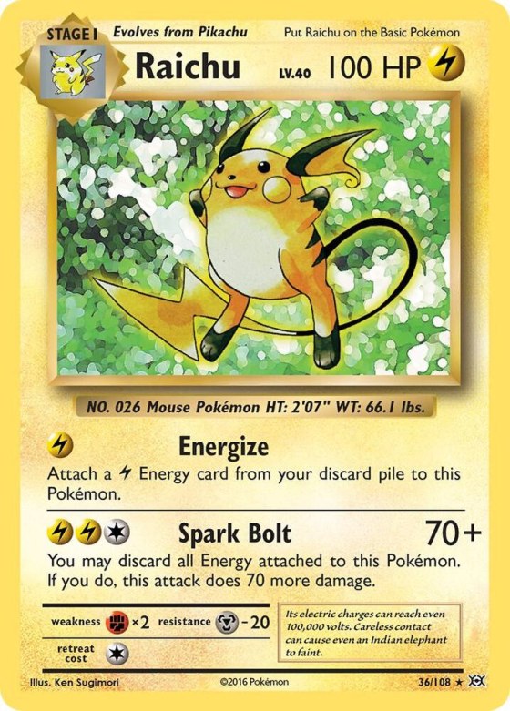 Raichu - Holo