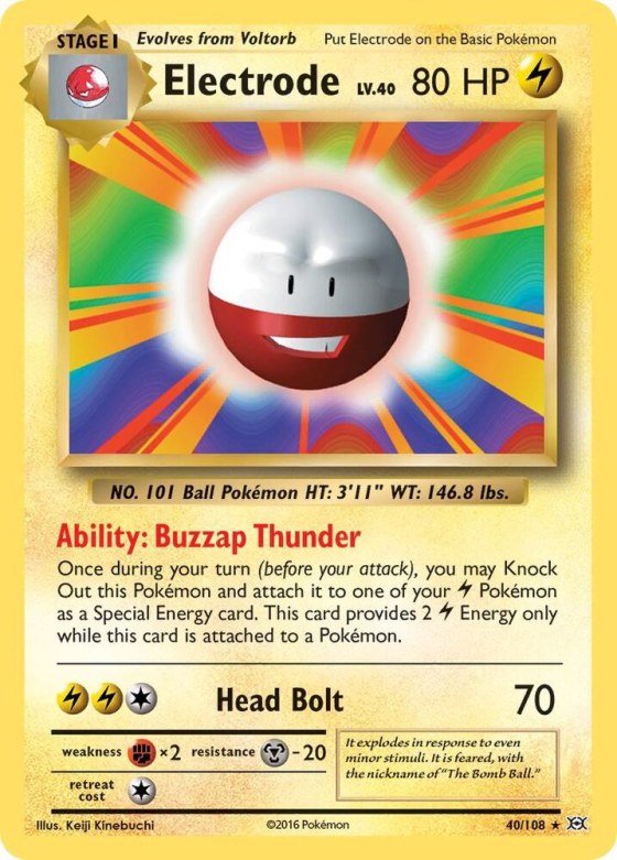 Electrode - Reverse Holo