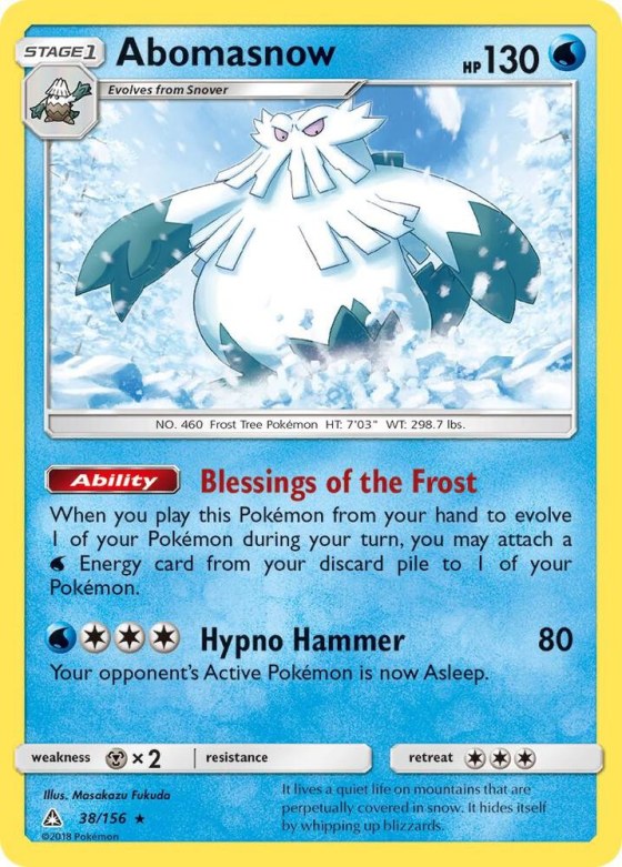 Abomasnow - Reverse Holo