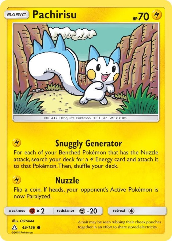 Pachirisu - Reverse Holo