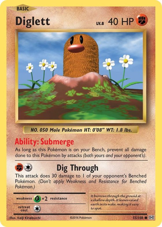 Diglett - Reverse Holo