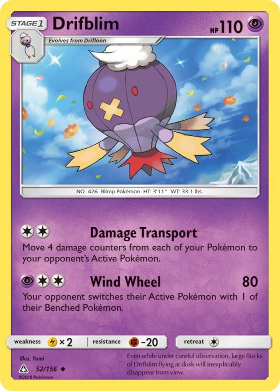 Drifblim - Reverse Holo