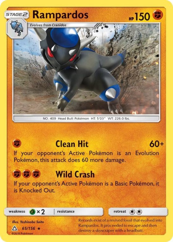 Rampardos - Reverse Holo