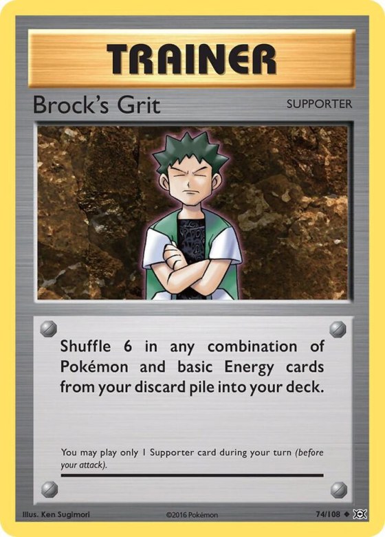 Brock's Grit - Reverse Holo