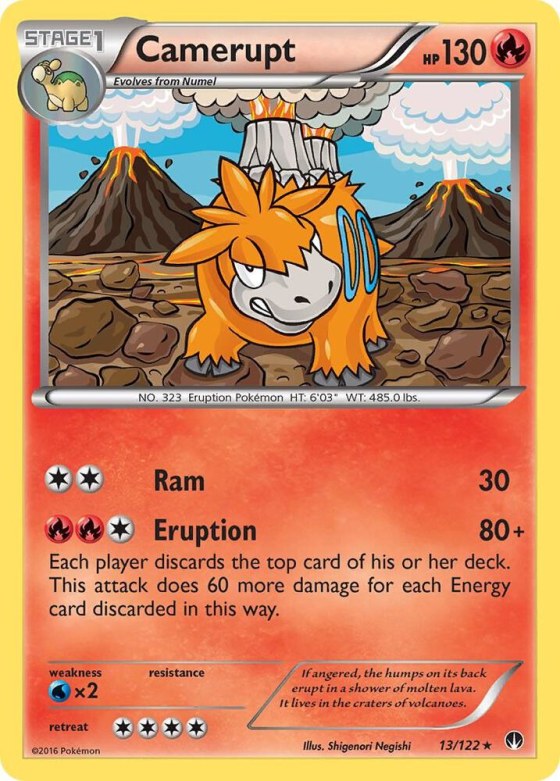 Camerupt - Reverse Holo