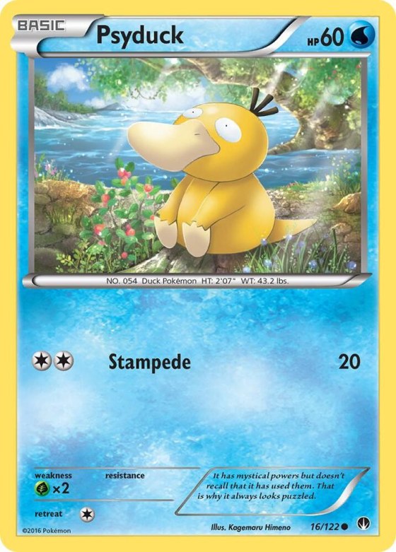 Psyduck - Reverse Holo