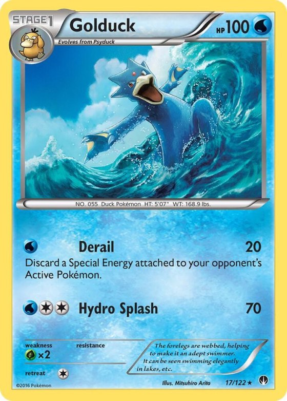 Golduck - Reverse Holo