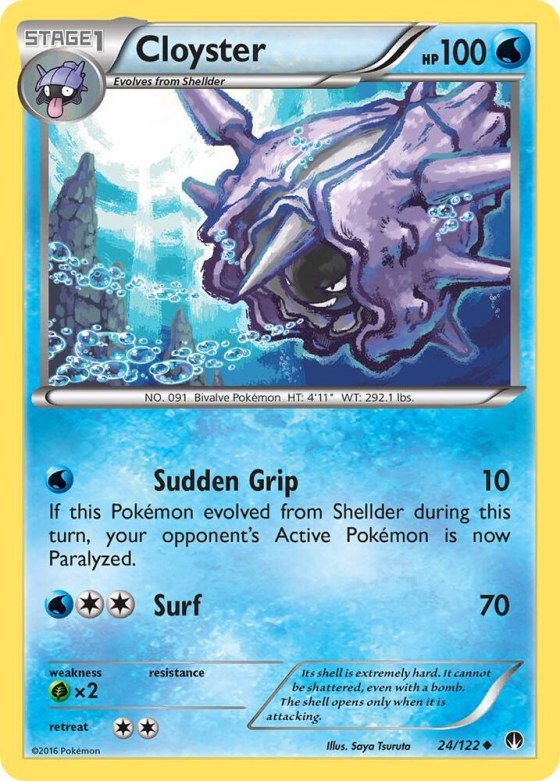 Cloyster - Reverse Holo