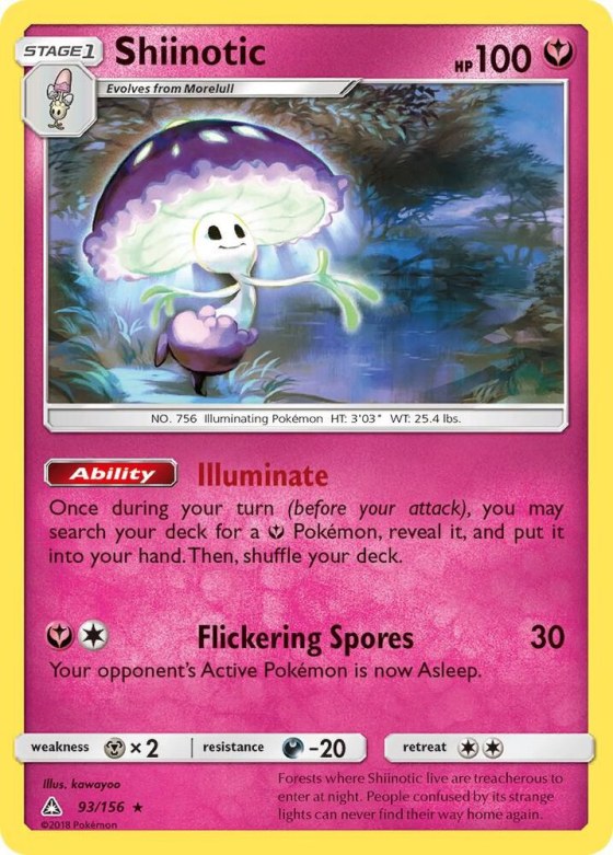 Shiinotic - Reverse Holo