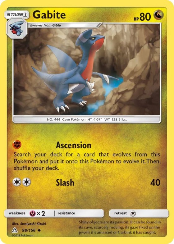 Gabite - Reverse Holo