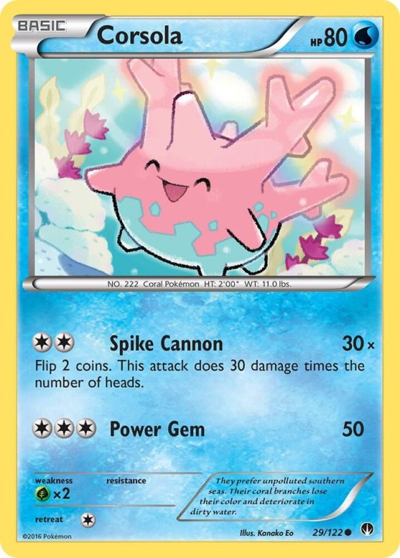 Corsola - Reverse Holo