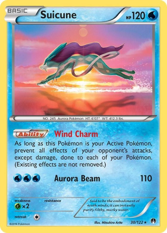 Suicune - Reverse Holo