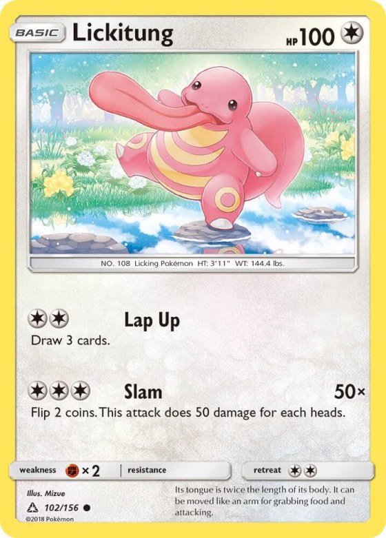 Lickitung - Reverse Holo