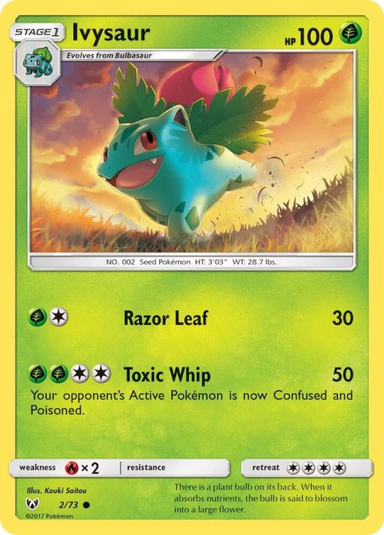 Ivysaur - Reverse Holo