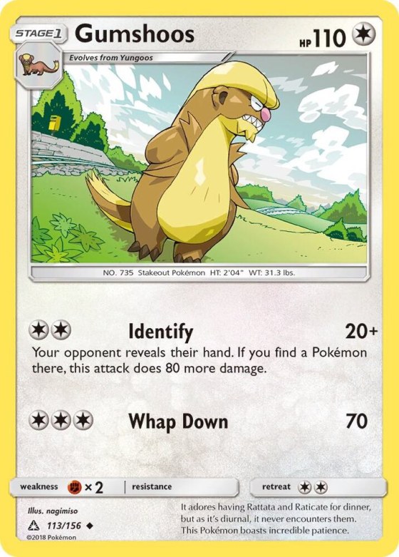 Gumshoos - Reverse Holo