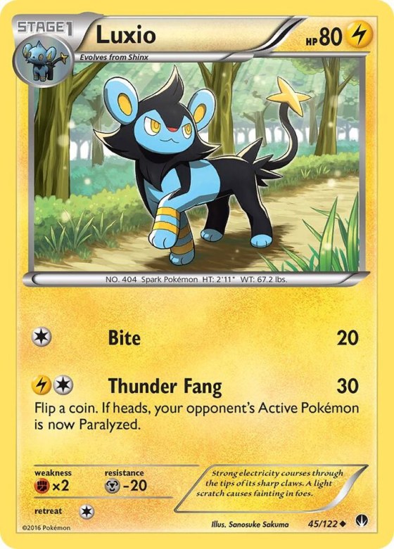 Luxio - Reverse Holo