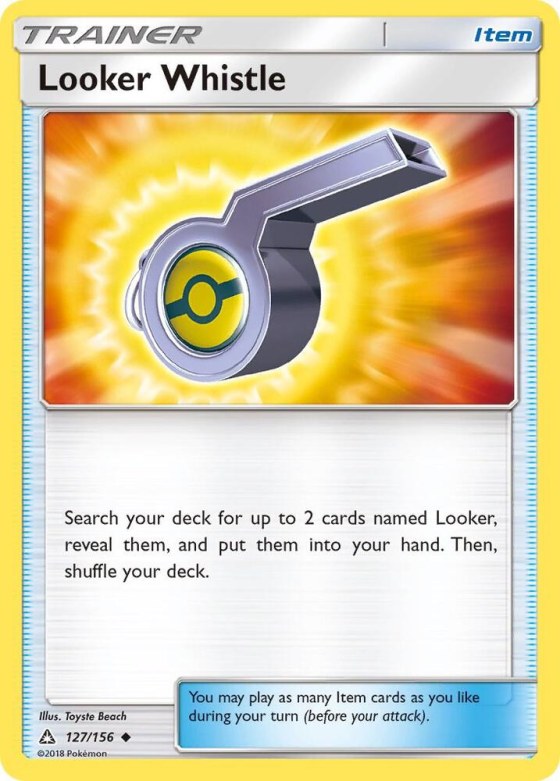 Looker Whistle - Reverse Holo