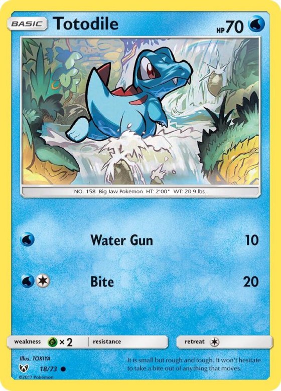 Totodile - Reverse Holo