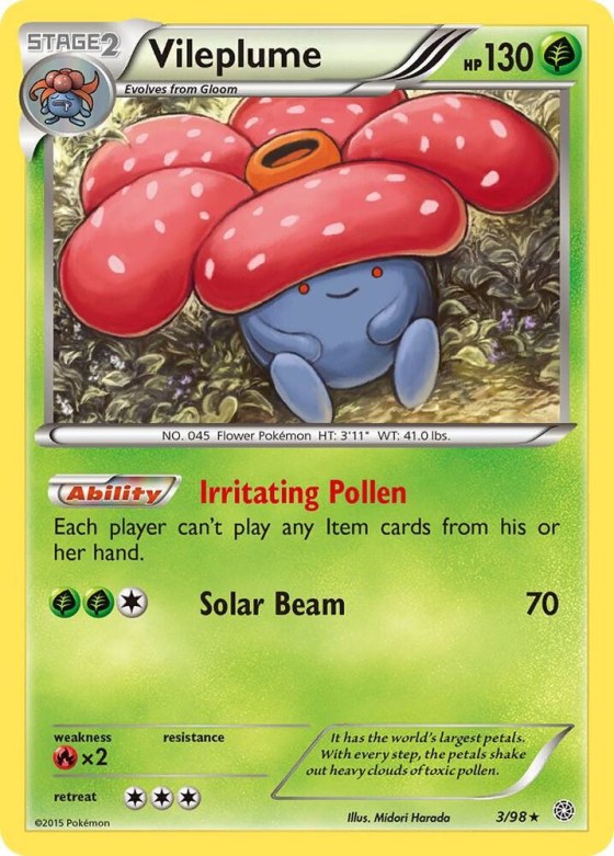 Vileplume - Reverse Holo