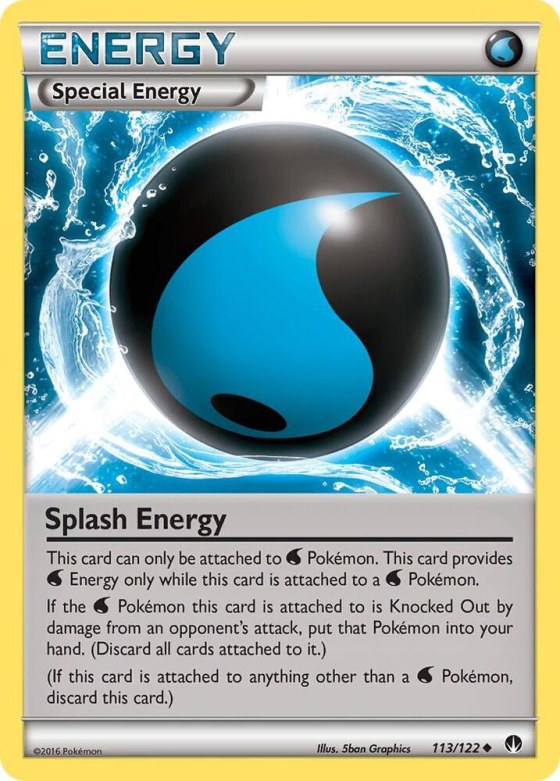 Splash Energy - Reverse Holo