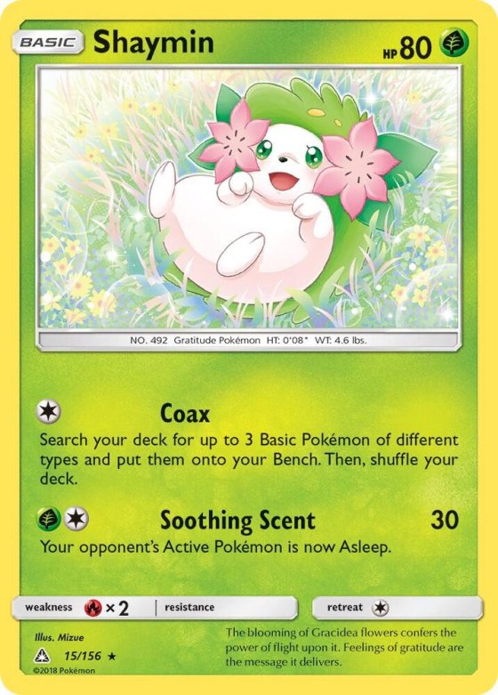 Shaymin (15) - Reverse Holo