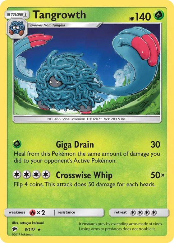 Tangrowth - Reverse Holo