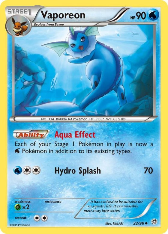 Vaporeon - Reverse Holo