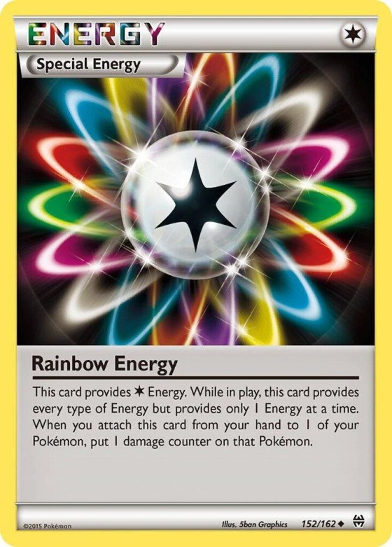 Rainbow Energy - Reverse Holo
