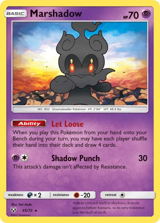 Marshadow - Reverse Holo