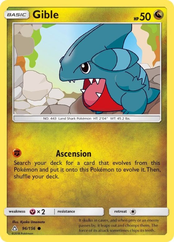 Gible (96) - Reverse Holo