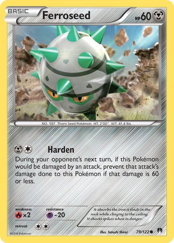 Ferroseed - Reverse Holo