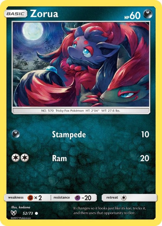 Zorua - Reverse Holo