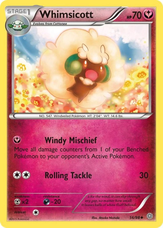 Whimsicott - Reverse Holo
