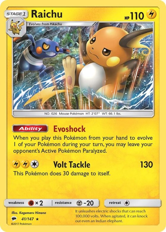 Raichu - Holo