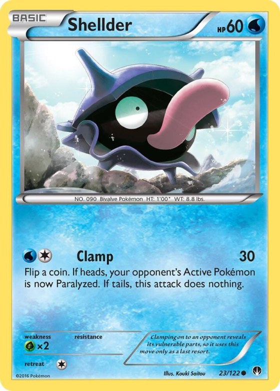 Shellder (23) - Reverse Holo