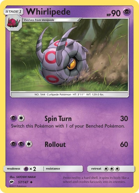 Whirlipede - Reverse Holo