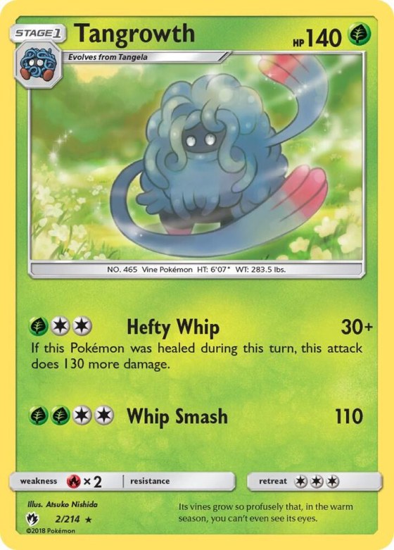Tangrowth - Reverse Holo