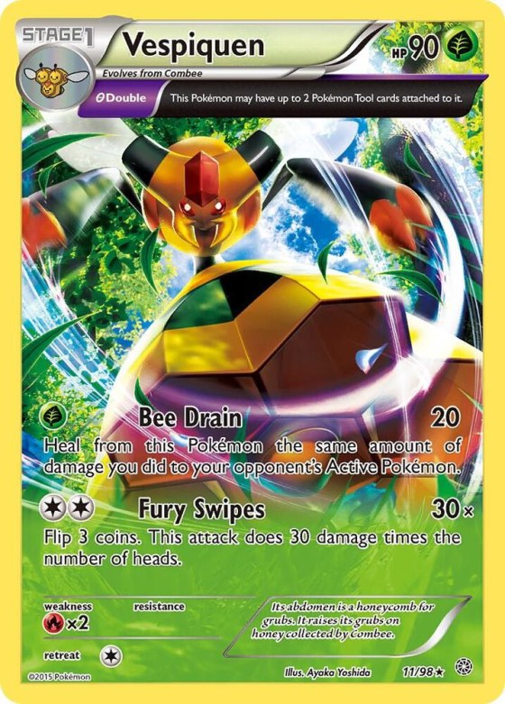 Vespiquen (11) - Reverse Holo