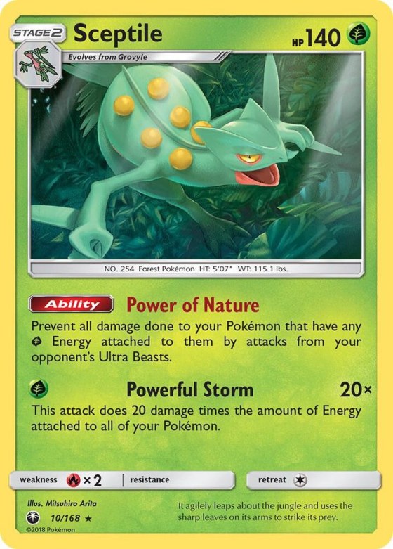 Sceptile - Reverse Holo