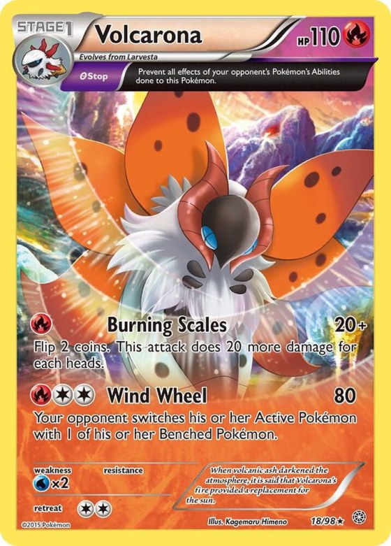 Volcarona (18) - Reverse Holo