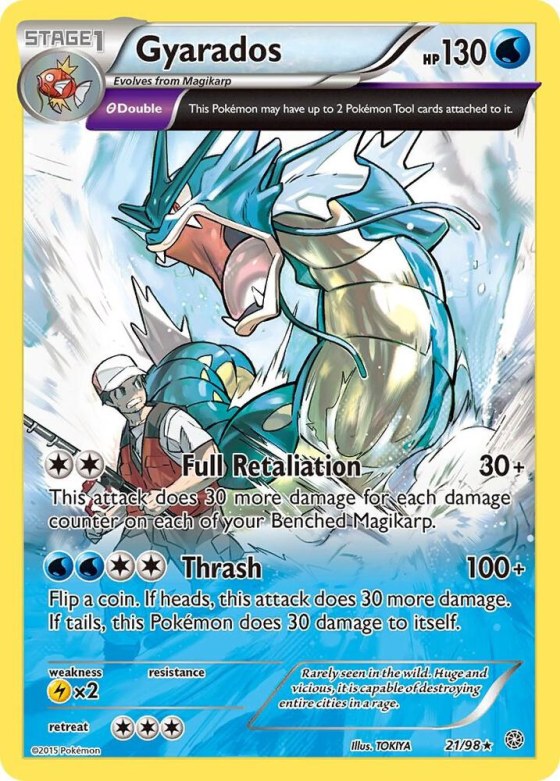 Gyarados (21) - Reverse Holo
