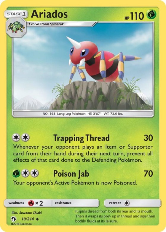 Ariados - Reverse Holo