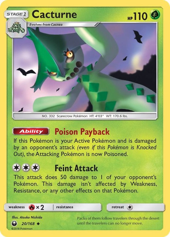 Cacturne - Reverse Holo