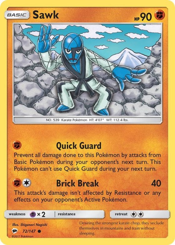 Sawk - Reverse Holo
