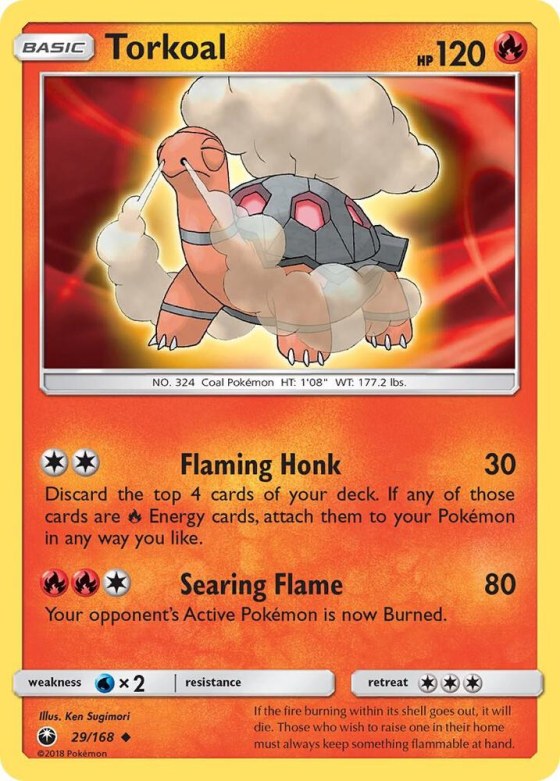 Torkoal - Reverse Holo