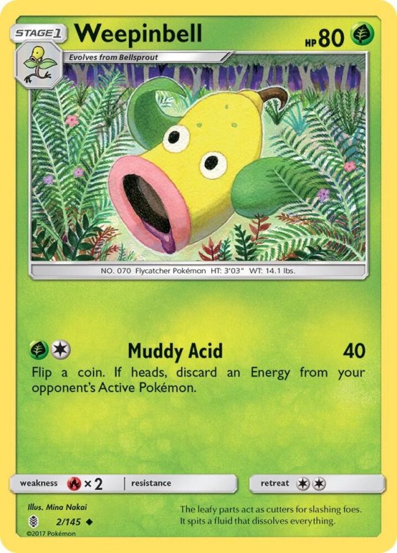 Weepinbell - Reverse Holo