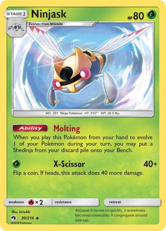 Ninjask - Reverse Holo