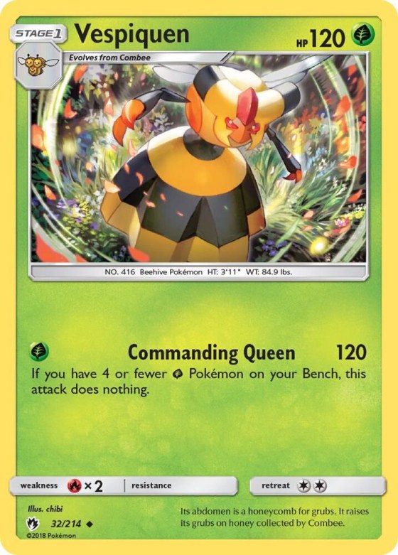 Vespiquen - Reverse Holo