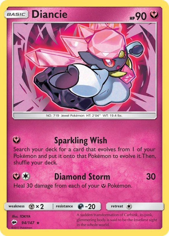 Diancie - Reverse Holo